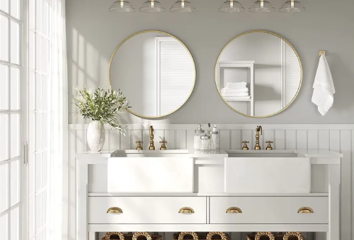 Wszechstronność luster okrągłych