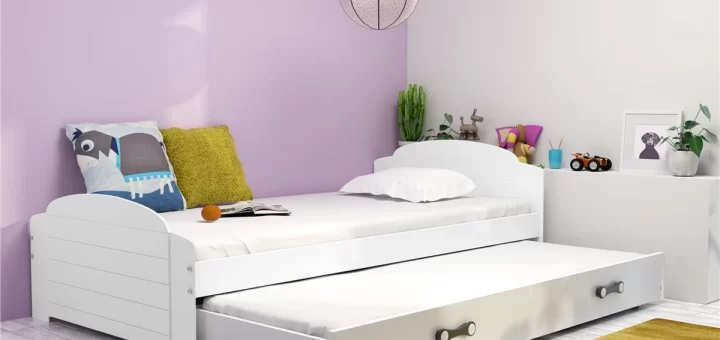 łóżko podwójne dla dzieci