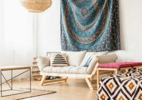 mieszkanie w stylu boho