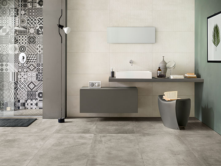 płytki imitujące beton