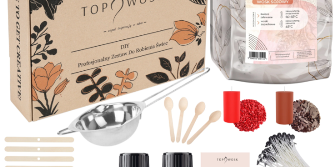 Jakie elementy zawiera zestaw do robienia świec?