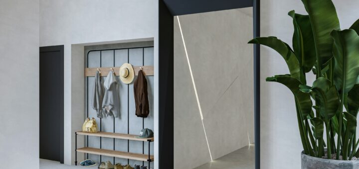 proste meble w przedpokoju